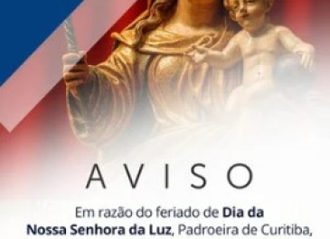 Feriado Padroeira Curitiba